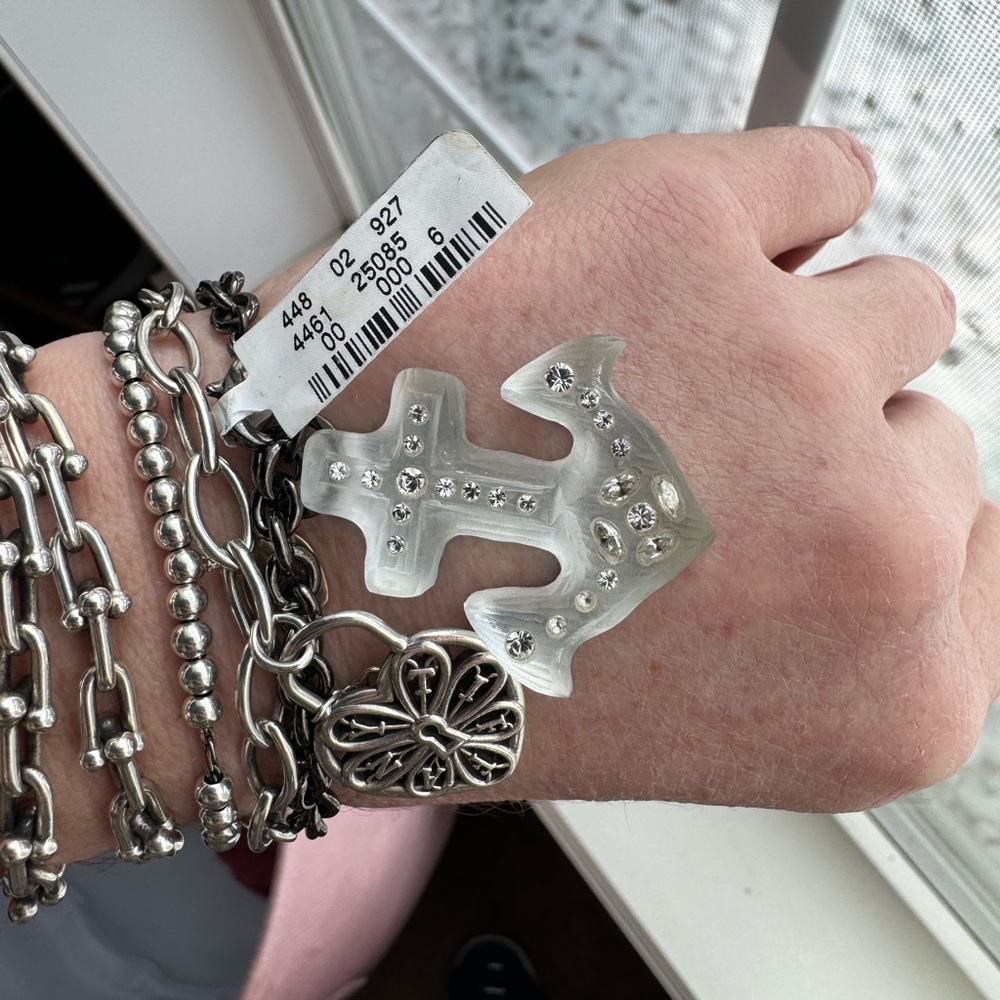 Alexis bittar lucite anchor bracelet